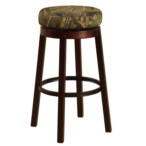 Wendy Camo Contemporary Upholstered Bar, Contemporary Upholstered Bar Stools